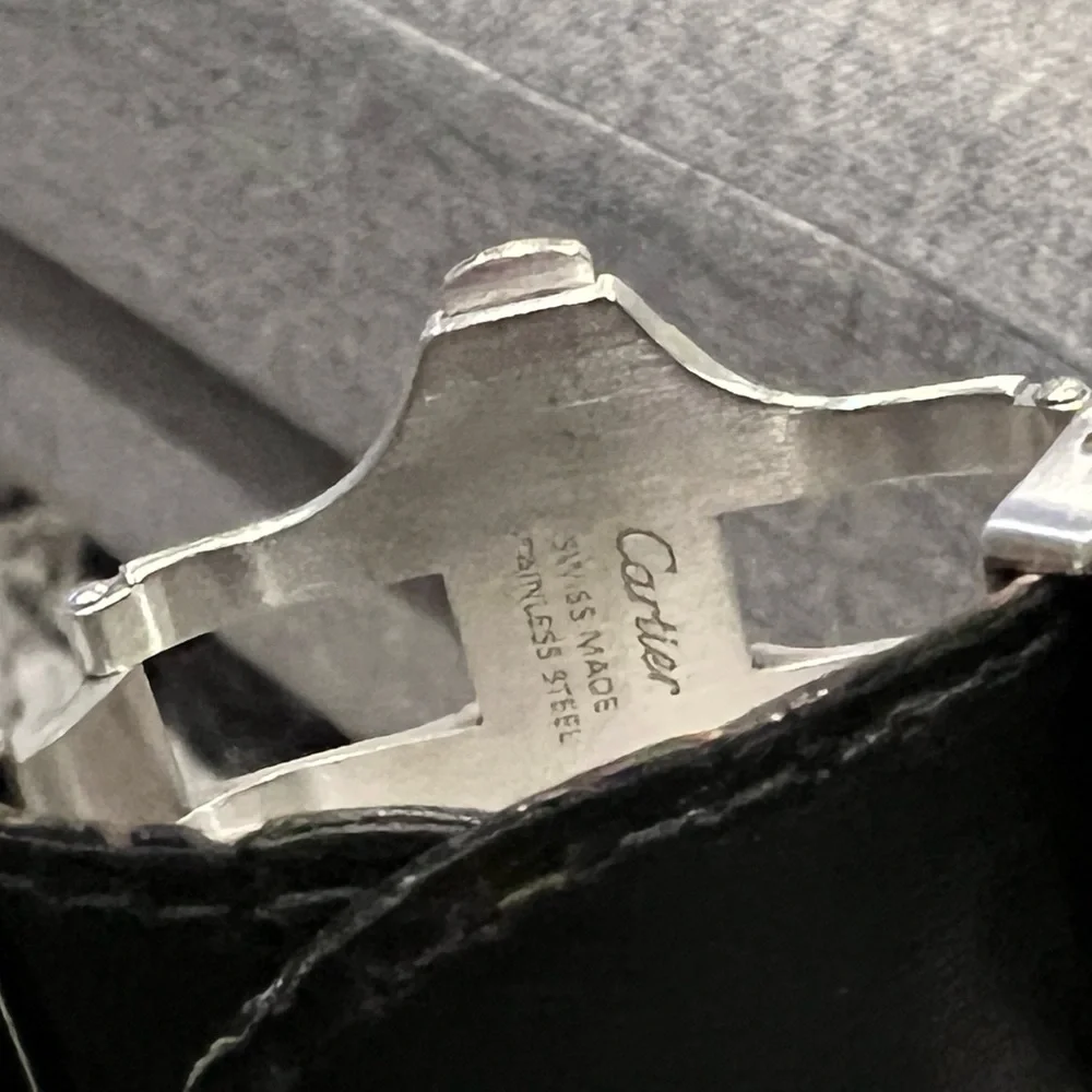 Cartier Santos 100 Diamond Watch - Picture 14 of 16